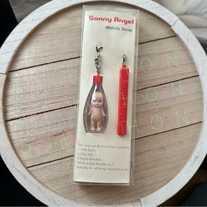 Sonny Angel Kewpie Mayo Bottle Keychain Mobile Phone Strap Unused NWT